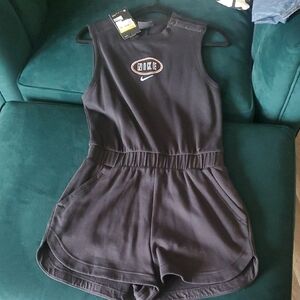 NWT Nike Black Sleeveless Romper